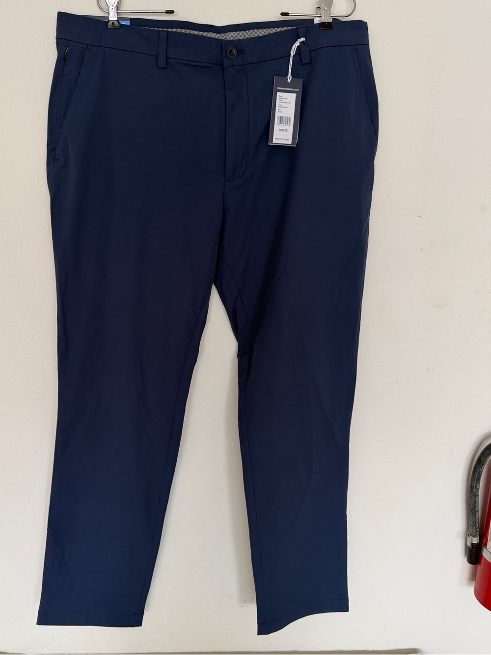 👉🏼NWT👈🏼 BRAND NEW Vineyard Vines Stillwater Pants in Blue Blazer Sz: 38x32